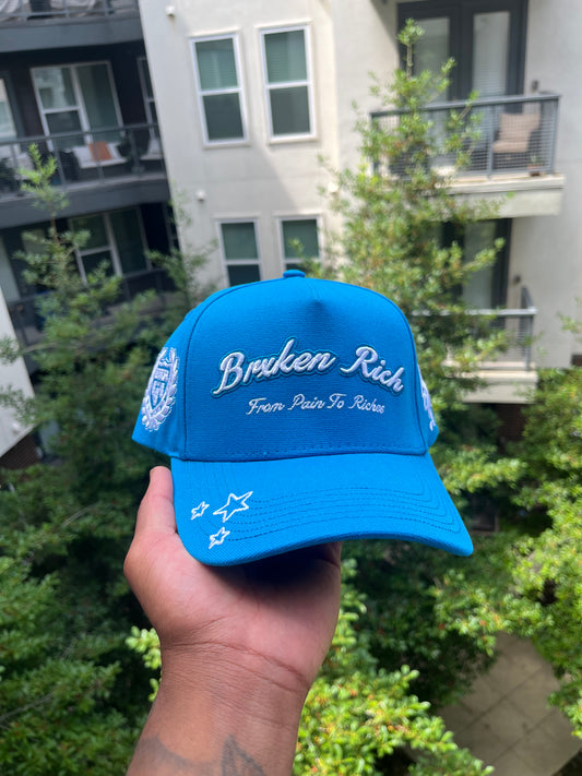 Blue BR Baseball Cap