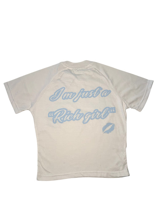 "Rich Girl" Baby Blue Women’s T-Shirt