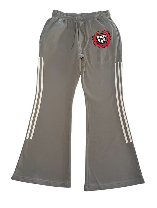 “Rich World” Flare Jogging Pants