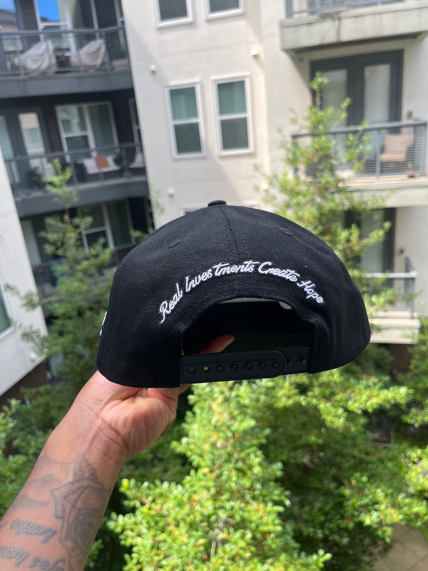 Black BR Baseball Cap