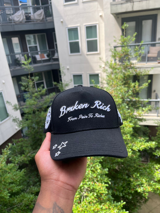 Black BR Baseball Cap