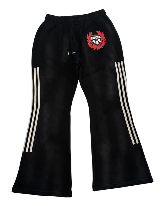 “Rich World” Flare Jogging Pants
