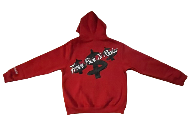 Brxken Rich Hoodie "From Pain To Riches"