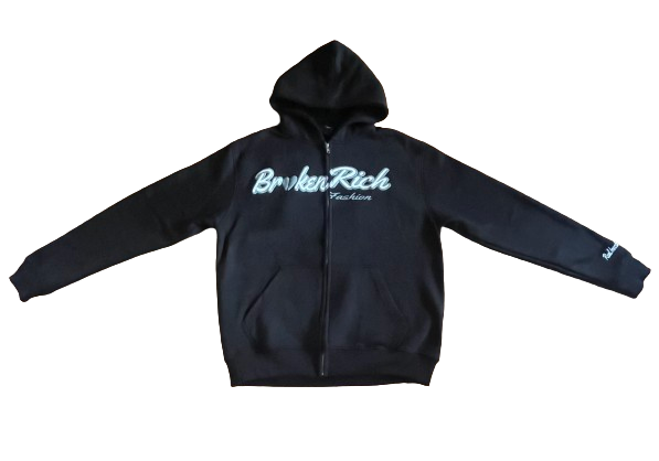 Brxken Rich Hoodie "From Pain To Riches"