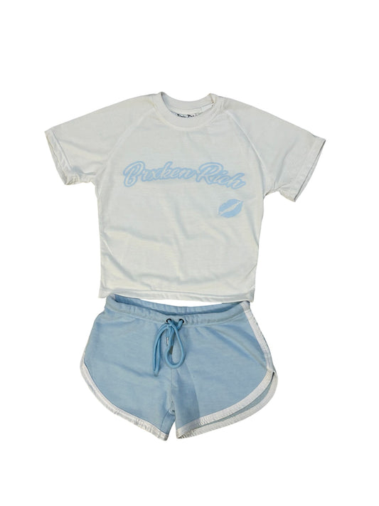 Baby Blue "Rich Girl" Women's Set