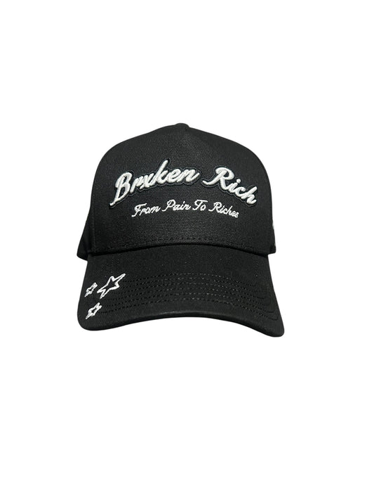 Black BR Baseball Cap