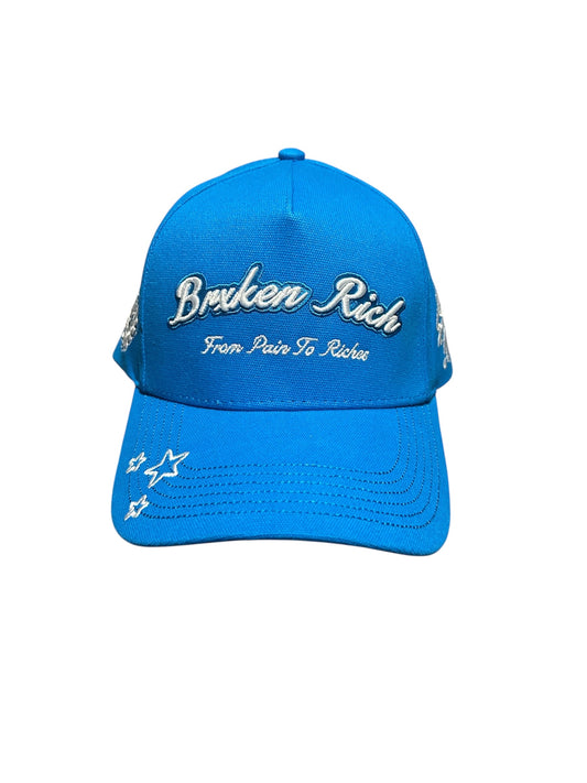 Blue BR Baseball Cap